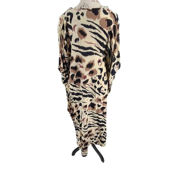 Day for Night Vintage Kaftan women's safari print - Picture 2 of 8